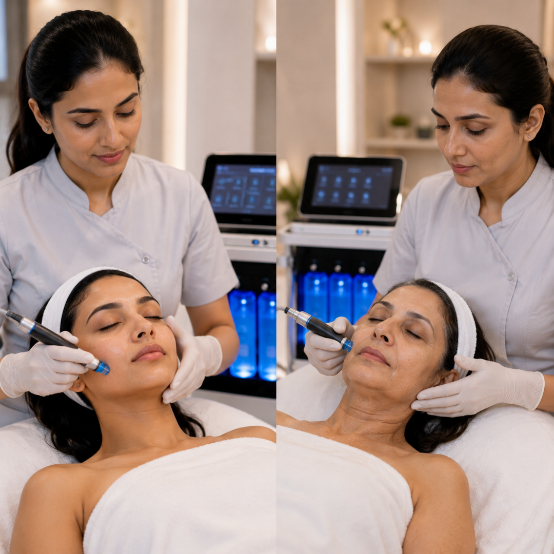 HydraFacial for Ageing Skin: How Results Differ from Younger Skin